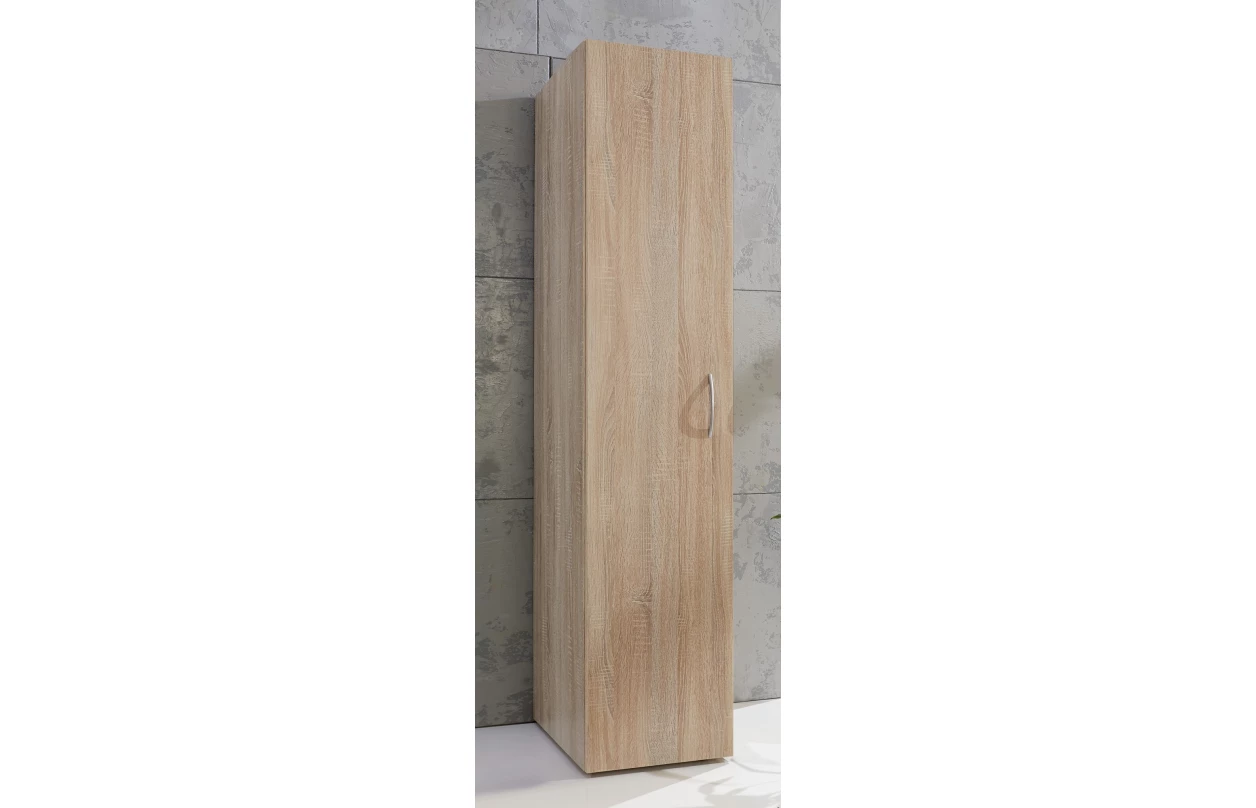 Policová skříň se zámkem Multiraum 80 cm, dub sonoma 28
