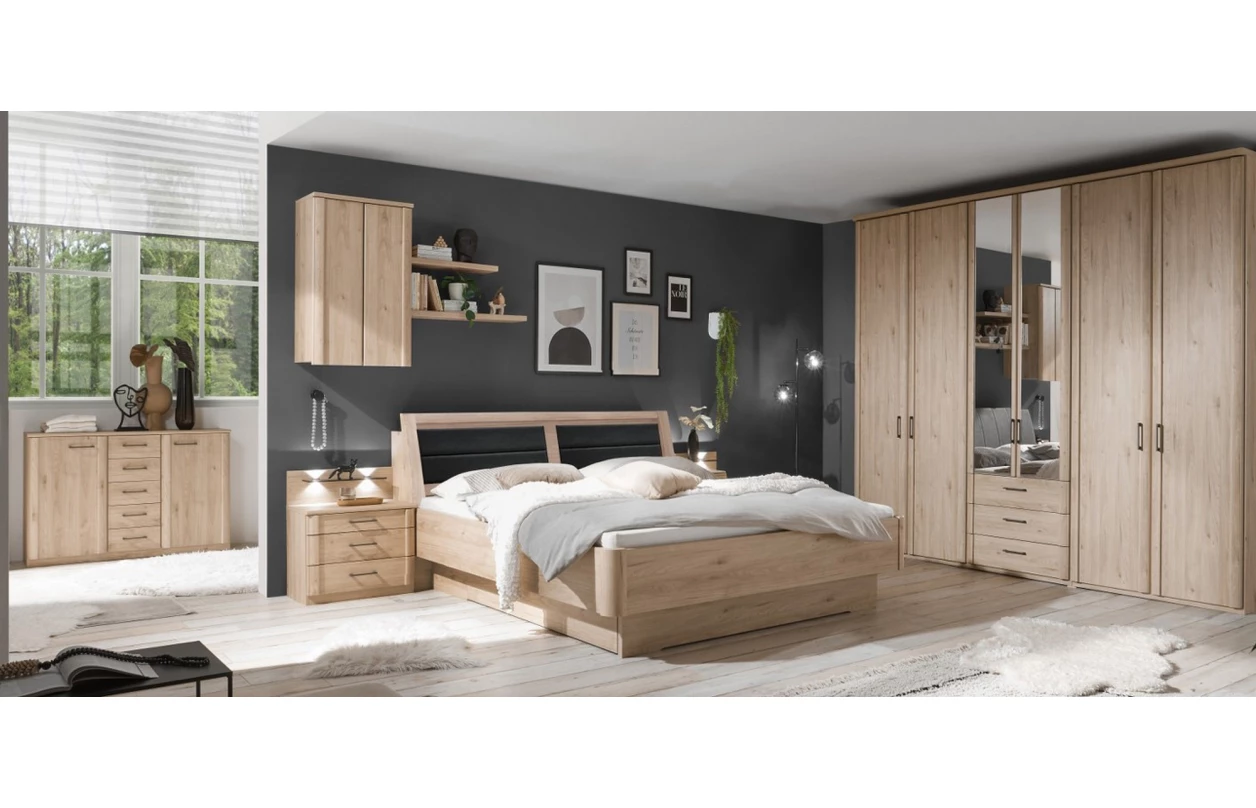 Set 4 ks bodové osvětlení pro horní lištu skříňového přemostění Luxor 17