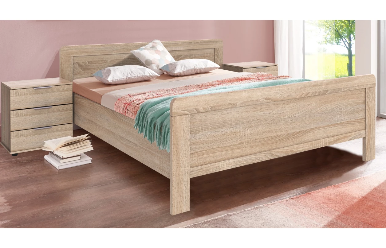 Postel Nadja 180x200 cm, dub artisan 11