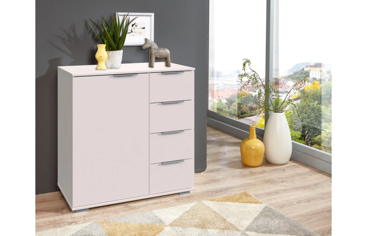 Noční stolek Easy Plus, 2 zásuvky, dub sonoma 24