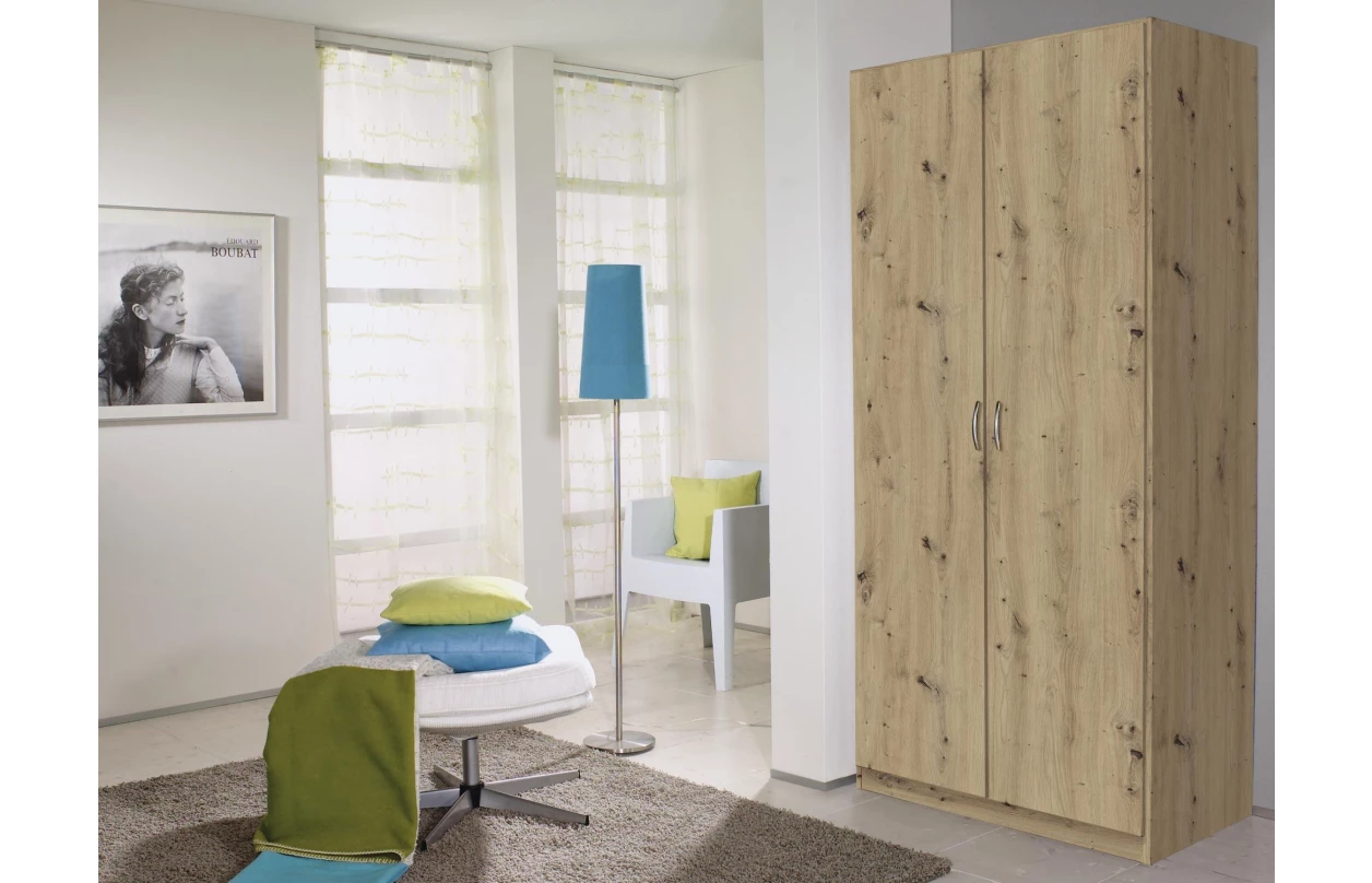 Skříňový nástavec Case, 136 cm, bílý 10