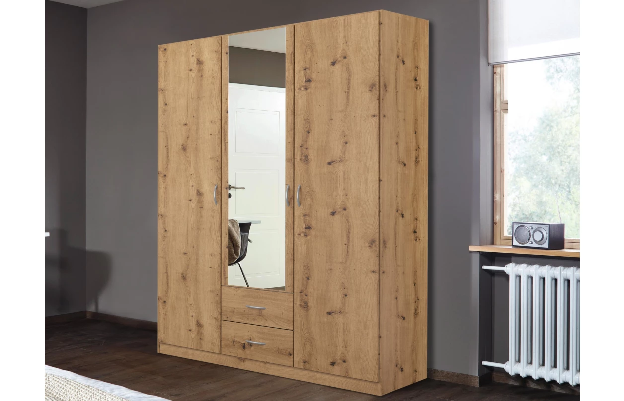 Skříňový nástavec Case, 136 cm, bílý 20