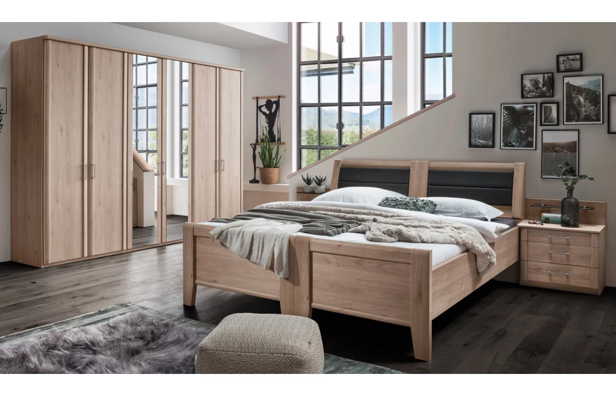 Skříňka se zásuvkami Luxor 93 cm, polární modřín 14