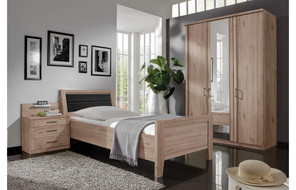 Skříňka se zásuvkami Luxor 93 cm, polární modřín 30
