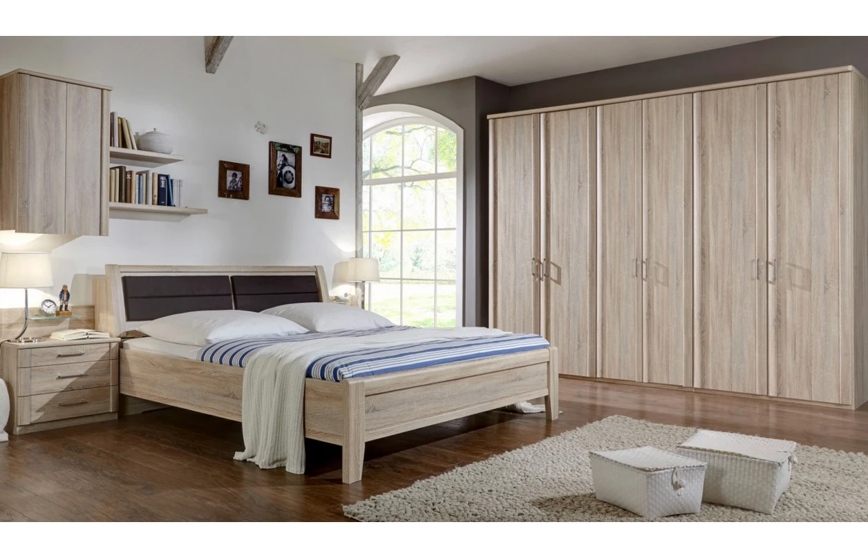 Komoda se zásuvkami Luxor 125 cm, polární modřín 2