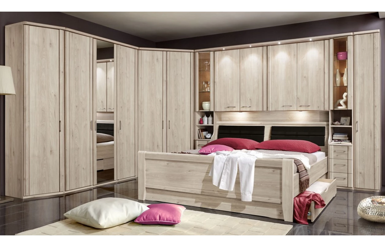 Komoda se zásuvkami Luxor 125 cm, polární modřín 11