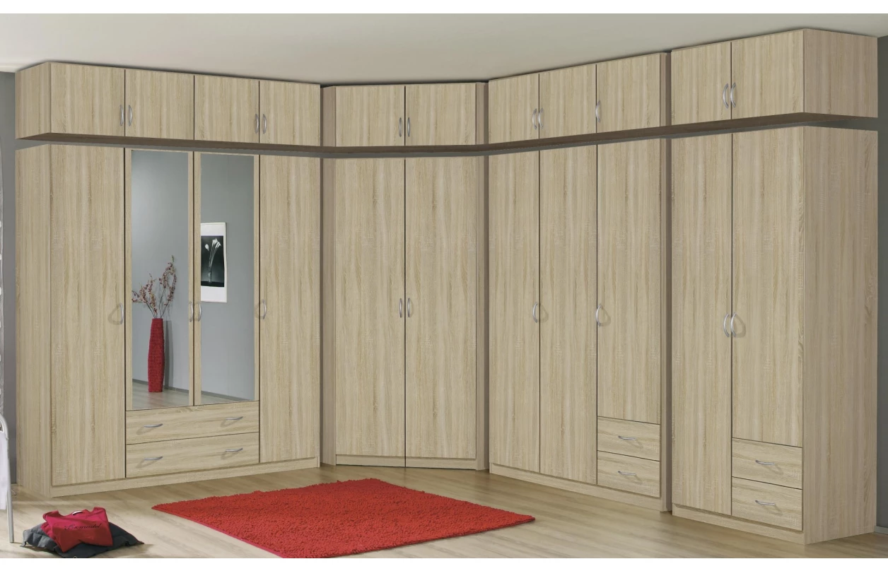 Skříňový nástavec Case, 181 cm, dub sonoma 16