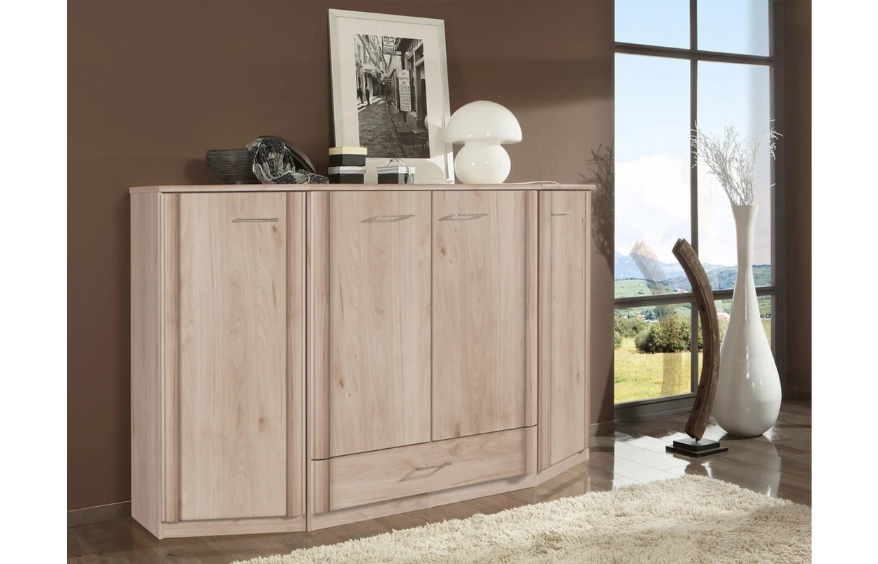 Sada 2 ks úložná zásuvka pod postel Luxor, polární modřín 28