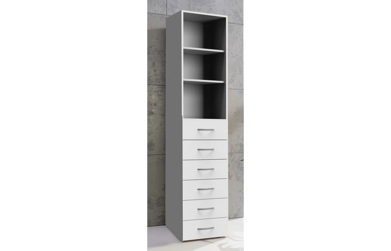 Policová skříň Multiraum, 45 cm, dub sonoma 22