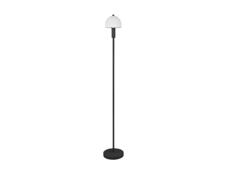 Stojací lampa Glenn, černá