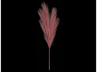 Umělá květina Pampas tráva 77 cm, fialová