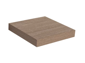 Nástěnná police Basic 25 cm, dub sonoma