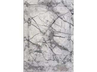 Koberec Itea 80x150 cm, šedo-bílý mramor