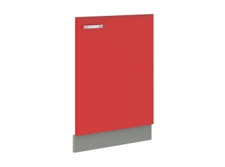 Přední panel na vestavnou kuchyňskou myčku Rose ZM, 71 cm, červená