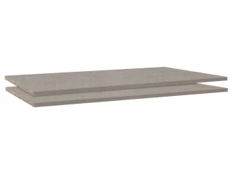 Set polic do skříně 111 cm 2 ks