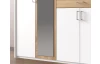 Paspartový rám k šatní skříni Diver, bílý