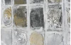 Ručně malovaný obraz Dlaždice 100x100 cm, 3D struktura