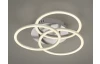 Stropní/nástěnné LED osvětlení Circle, matný nikl
