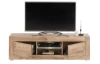 TV stolek s osvětlením Oakland 140 cm, dub montana