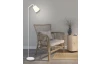Stojací lampa Buddy, bílá