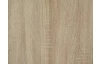 Šatní skříň Valencia,155 cm, dub sonoma/bílá