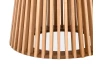 Kulatý jídelní stůl Siluet 100 cm, světlý jasan