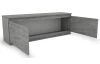 Nástěnná skříňka Carlos, šedý beton, 120 cm