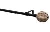 Garnýž Theta 200-350 cm, černá matná