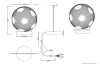 Stolní lampa Ball R52471106