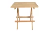 Zahradní konferenční stolek Jakarta 50x50 cm, skládací, teak