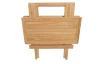 Zahradní konferenční stolek Jakarta 50x50 cm, skládací, teak