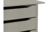Vnitřní 3-zásuvkový element do šatní skříně šířka 111 cm