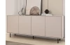 Široká skříňka Flax, 200 cm, béžová kašmír