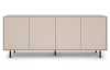 Široká skříňka Flax, 200 cm, béžová kašmír