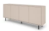 Široká skříňka Flax, 200 cm, béžová kašmír