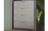 Komoda se zásuvkami Leporelo 78 cm, bílá mat