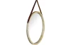 Závěsné zrcadlo Tiara 55 cm, dřevo