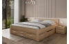 Postel Iwetta 180x200 cm, dub sonoma