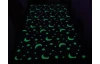 Dětský koberec svítící ve tmě Glow 50x80 cm, měsíčky