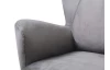 Trojmístná pohovka Next, šedá látka