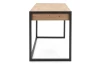 Psací stůl se zásuvkami Denver, dub artisan/antracit