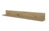 Nástěnná police Carlos, dub artisan, 150 cm