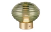 LED stolní lampa nabíjecí Earl 14 cm, zelené sklo