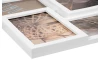 Fotorámeček pro 6 ks foto Becca 44,5x28 cm, bílý