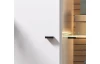 Skříňka s prosklením Rovigo 70 cm, dub nox/bílá