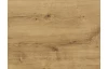 Šatní skříň se zrcadly Cork, 180 cm, prkenný dub/grafit
