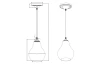 Stropní lampa Jasmin 3037010162, měděná