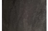 Nástěnná police Dark, černý kámen