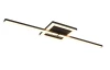 Stropní/nástěnné osvětlení LED Viale, černá mat