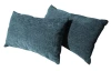 Set polštářů (2 ks) 60x35 cm,  mořská modrá látka